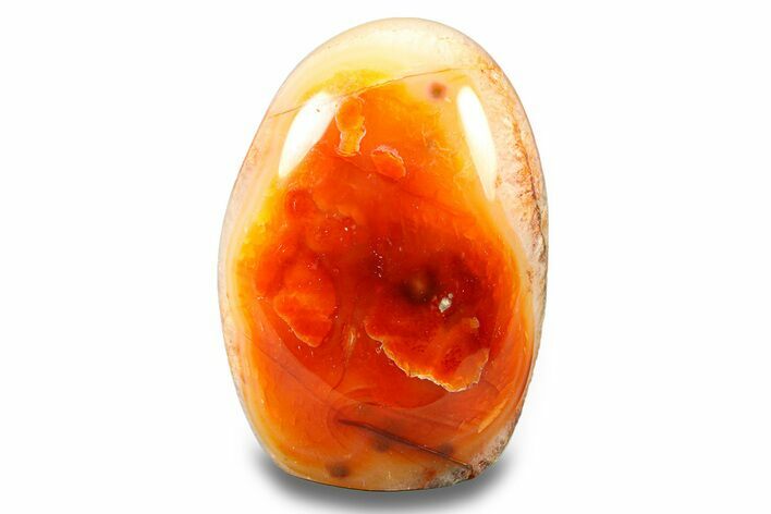 Free-Standing, Polished Carnelian Agate - Madagascar #283492